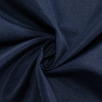 Fitted Polyester 72"x30" Rectangle Tablecloth Navy Blue with Open Back Design - Easy to Maintain and Wrinkle - Resistant Table Cover - Bell Racket Store