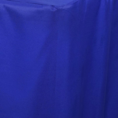 Fitted Polyester 72"x30" Rectangle Tablecloth Royal Blue - Durable and Easy to Maintain Table Cover - NestOCart