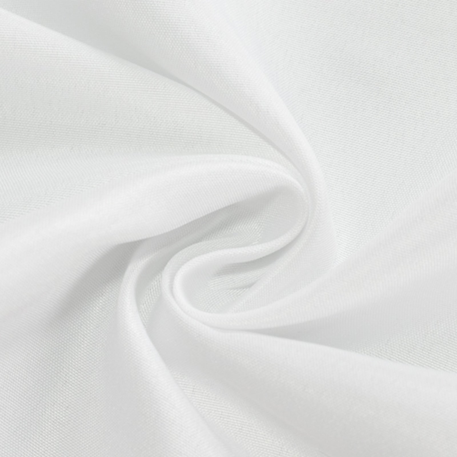 Fitted Polyester 72"x30" Rectangle Tablecloth White with Open Back Design - Easy to Maintain and Wrinkle - Resistant Table Cover for Trade Shows & Displays - Bell Racket Store