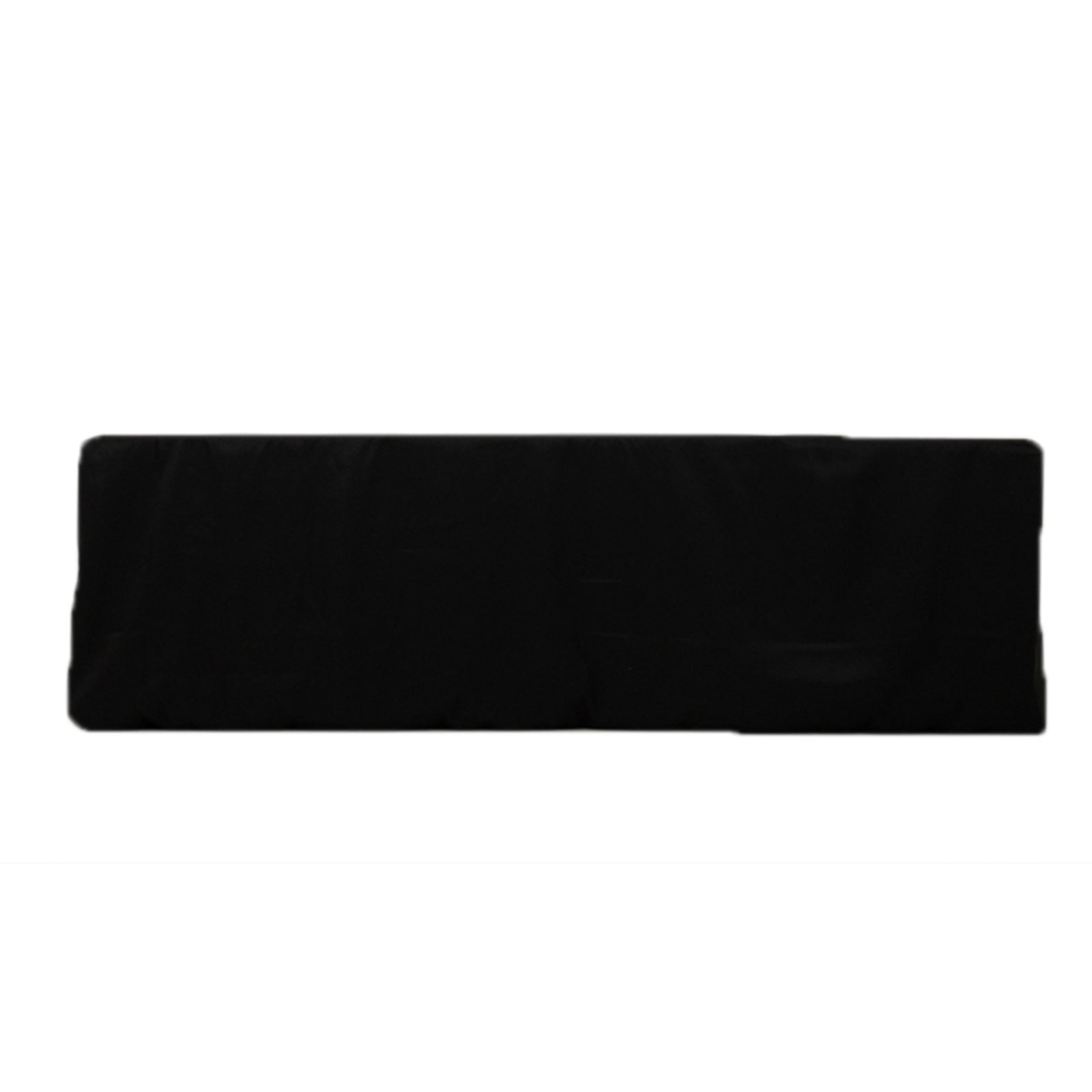 Fitted Polyester 96"x24"x30" Rectangle Tablecloth Black - Secure Fit for Unique Table Sizes - Bell Racket Store