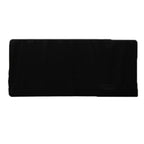 Fitted Polyester 96"x24"x42" Rectangle Tablecloth Black - Durable Fit for Elevated Tables - Bell Racket Store