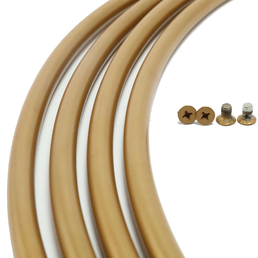 36" Gold Heavy Duty Metal Hoop Wreath, Floral Hoop