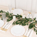 5ft Green Real Touch Artificial Willow Leaf Garland, Flexible Vine