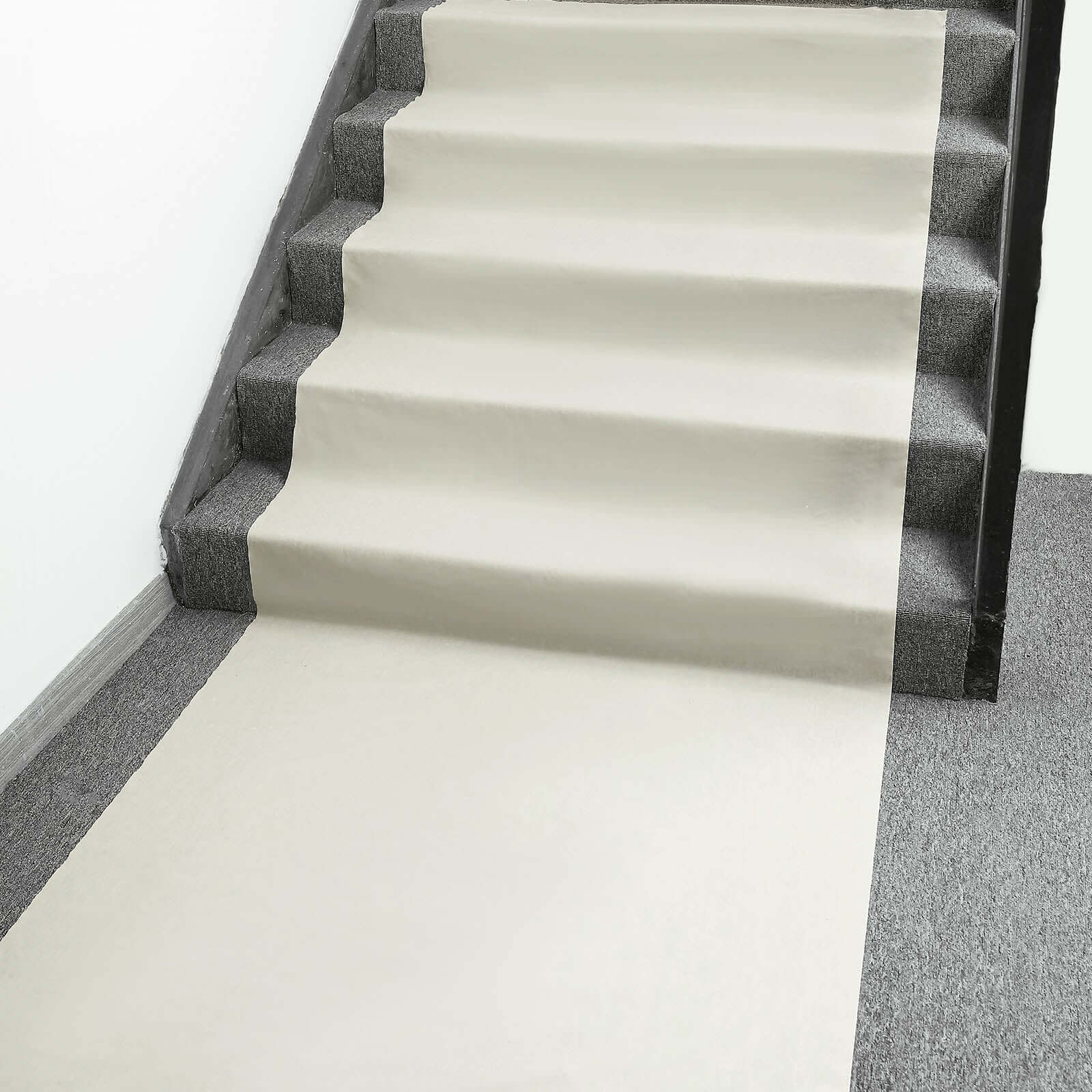 40"x100ft Ivory PVC Aisle Runner