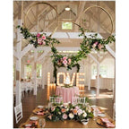 36" Gold Heavy Duty Metal Hoop Wreath, Floral Hoop