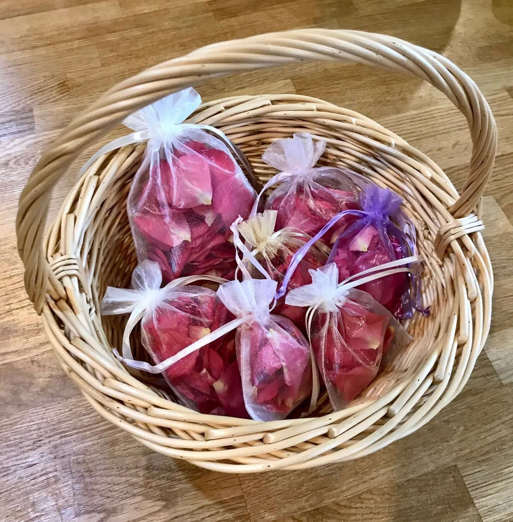 10 Pack 3"x4" Burgundy Organza Drawstring Wedding Party Favor Gift Bags - Clearance SALE