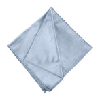 5 Pack Premium Velvet 20"x20" Napkins Dusty Blue - Soft Sheen Finish Cloth Napkins