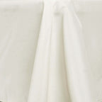 Polyester 54"x96" Rectangle Tablecloth Ivory - Wrinkle-Resistant & Easy-to-Care Table Cover