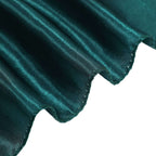 5 Pack Satin Chair Sashes Peacock Teal - Durable Chair Bows with Shiny Finish 6"x106"