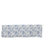 French Toile Fitted Tablecloth 8ft â€“ Blue & White Rectangular Polyester Wrinkle - Resistant Table Cover - Bell Racket Store