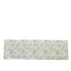 French Toile Fitted Tablecloth 8ft â€“ Dusty Sage Green & White Rectangular Polyester Wrinkle - Resistant Table Cover - Bell Racket Store