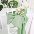 5 Pack Polyester Chair Sashes Sage Green 6"x108"