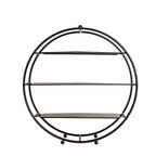 3-Tier Metal Round Cupcake Stand Matte Black - Stylish Dessert Holder Appetizer Display for Modern Weddings Dessert Buffets & Celebrations 21"