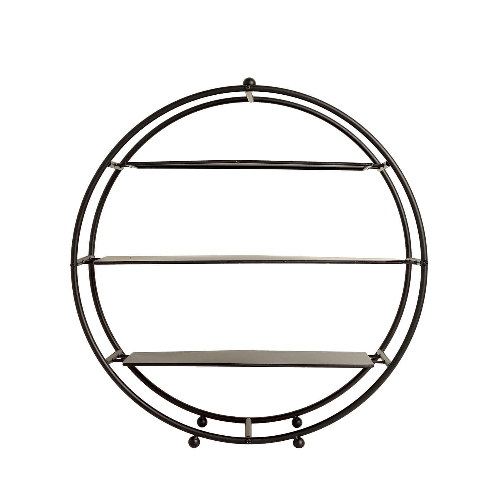 3-Tier Metal Round Cupcake Stand Matte Black - Stylish Dessert Holder Appetizer Display for Modern Weddings Dessert Buffets & Celebrations 21"