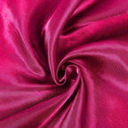 Satin Rectangular 60"x126" Tablecloth Fuchsia - Smooth and Lustrous Table Cover
