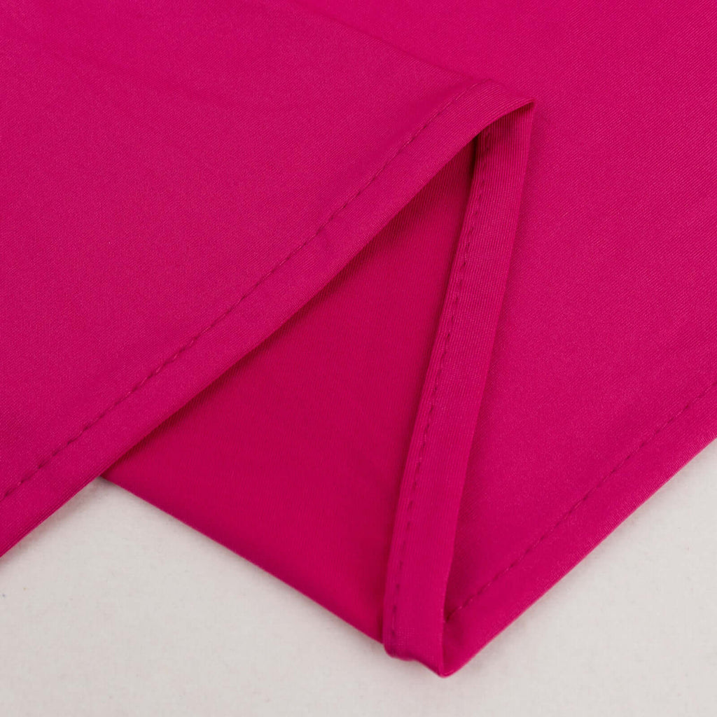 Fuchsia Spandex 4 - Way Stretch Fabric Roll, DIY Craft Fabric Bolt - 60"x10 Yards - Bell Racket Store