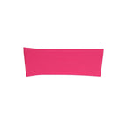 5 Pack Stretch Spandex Chair Sashes Fuchsia - Fitted Finish Two Ply Heavy Duty Chair Bands 5"x12"