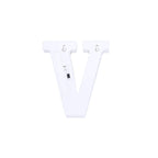 3D Marquee Letter "V" Warm White 5 LED Lights Gold - Chic Light-Up Decor for Events 6"