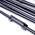 65" Black Metal Sign Holder Easel Stand, Collapsible Tripod Stand