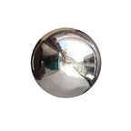 Gazing Globe Mirror Ball Reflective Hollow Stainless Steel Silver Sphere - Decorative Garden Display Piece 16" - Bell Racket Store