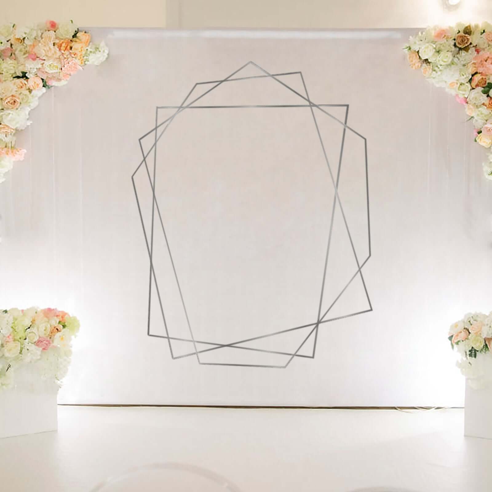 100 Yds 3/8" Silver Metallic Film Tape Adhesive, DIY Floral Wrap Craft Decor Tape - Polyester with Acrylic