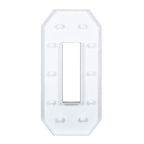 Giant LED Marquee Light Up Number "0", White 4ft Pre - Cut Foam Board with 10 Warm White Battery Operated LEDs, Glue Gun and Sticks - Bell Racket Store