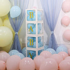 4-Pack Stickers Banner Custom Alphabet "F" Design Gold - Text Stick-On Decorative Letters 5"