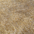 Stretch Spandex Chair Cover Champagne for Folding Chairs - Metallic Shimmer Tinsel Back Design Fitted Slipcover