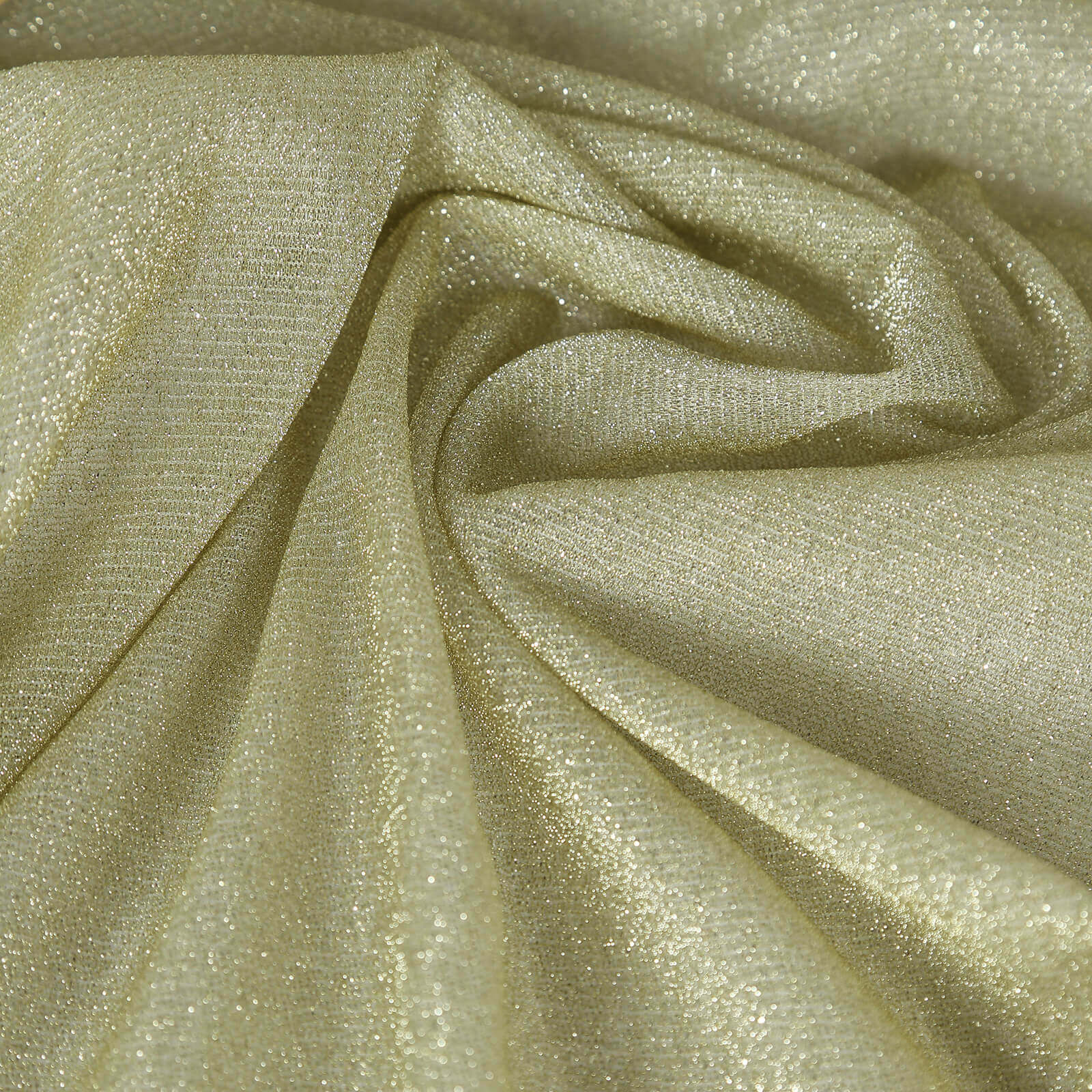 Glitter Gauze 27"x120" Table Runner Champagne - Sparkling Reusable Sheer Table Linen - Bell Racket Store