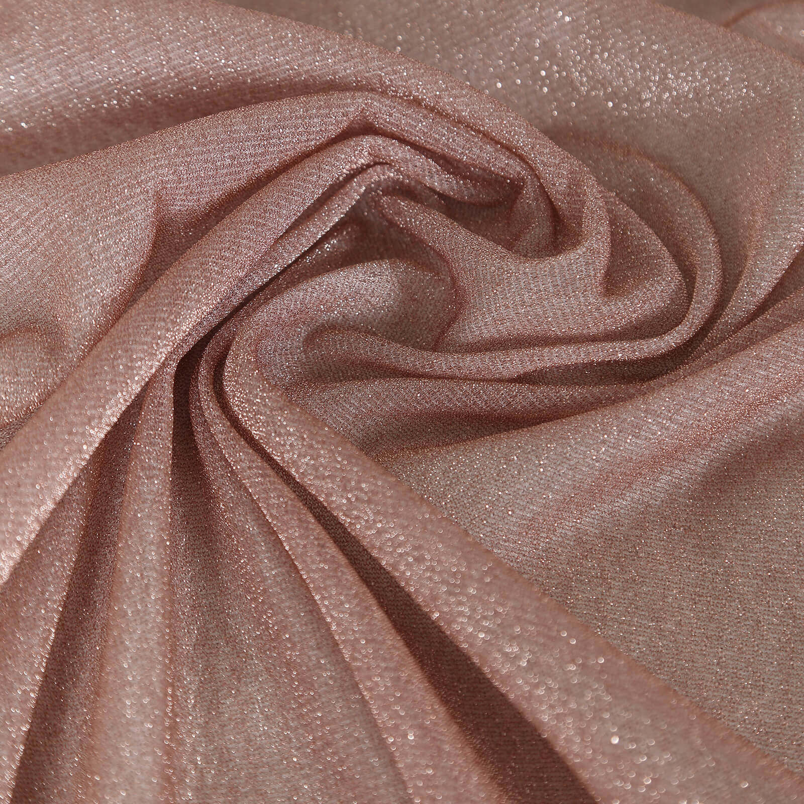 Glitter Gauze 27"x120" Table Runner Rose Gold - Sparkling Reusable Sheer Table Linen - Bell Racket Store