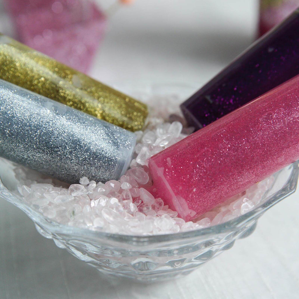 Metallic Glitter Glue Burgundy - Washable Nontoxic Art Glue for Fun DIY Projects Scrapbooking & Party Decor 4 oz Bottle