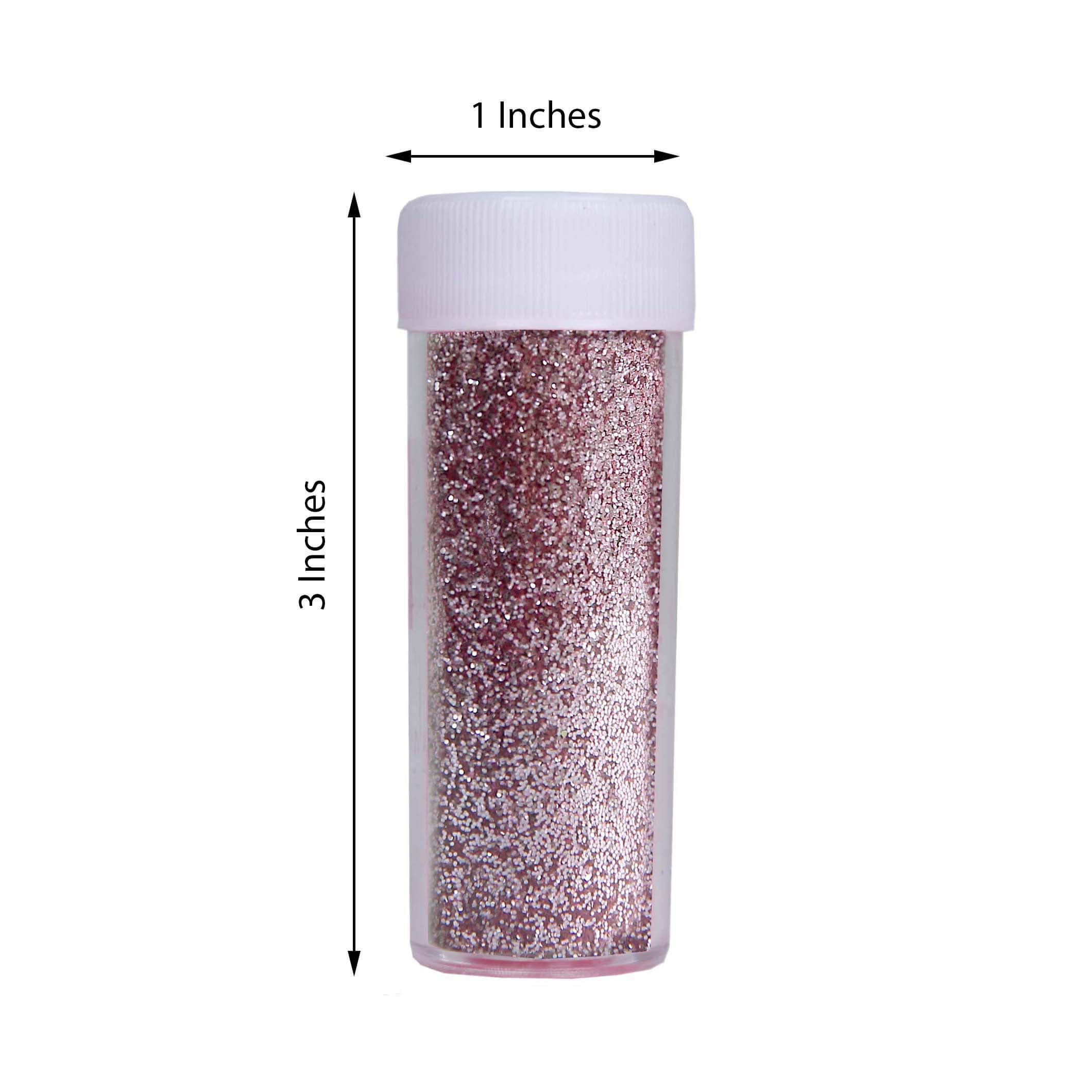 Extra Fine Glitter Powder Metallic Pink - Nontoxic Gliiter Dust with Shaker Lid for Fun DIY Projects Kidsâ€™ Crafts Resin Art & Festival Decor 23g