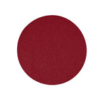 6-Pack Placemats Glitter Design Burgundy Sparkle Round - Non-Slip Decorative Dining Table Mats 13"