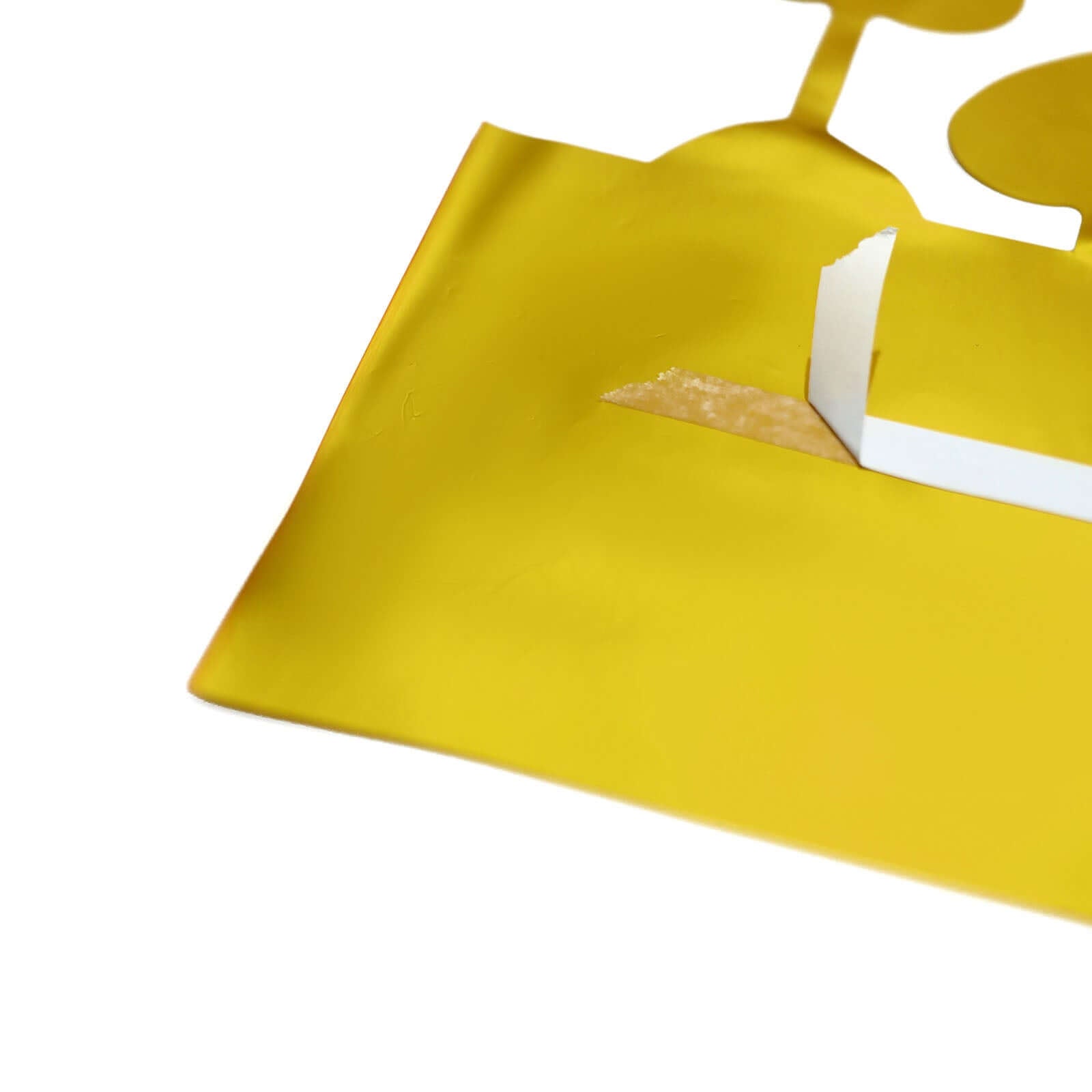 Gold Heart Chain Foil Fringe Curtain Party Backdrop, Metallic Gold Tinsel Streamer Party Decor - Door Window Foil Curtain - 3ftx6.5ft - Bell Racket Store