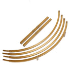 Round Wedding Arch Table Centerpiece Metal Gold - Hoop Wreath Tabletop Decor for Receptions 24"