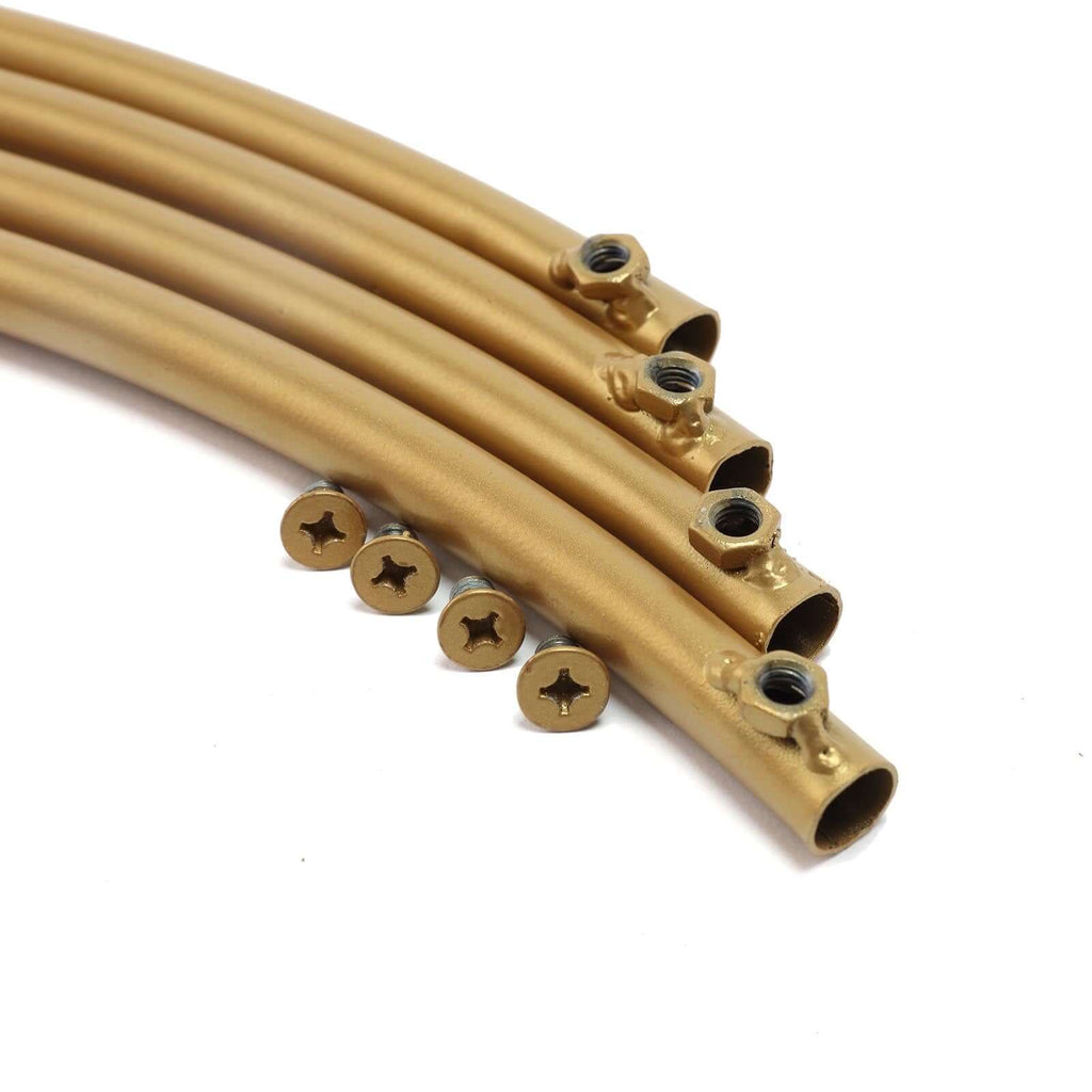 36" Gold Heavy Duty Metal Hoop Wreath, Floral Hoop