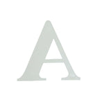 4 Pack 5" Metallic Gold Alphabet Stickers Banner, Customizable Stick on Gold Letters - H