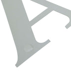 4 Pack 5" Metallic Gold Alphabet Stickers Banner, Customizable Stick on Gold Letters - Y