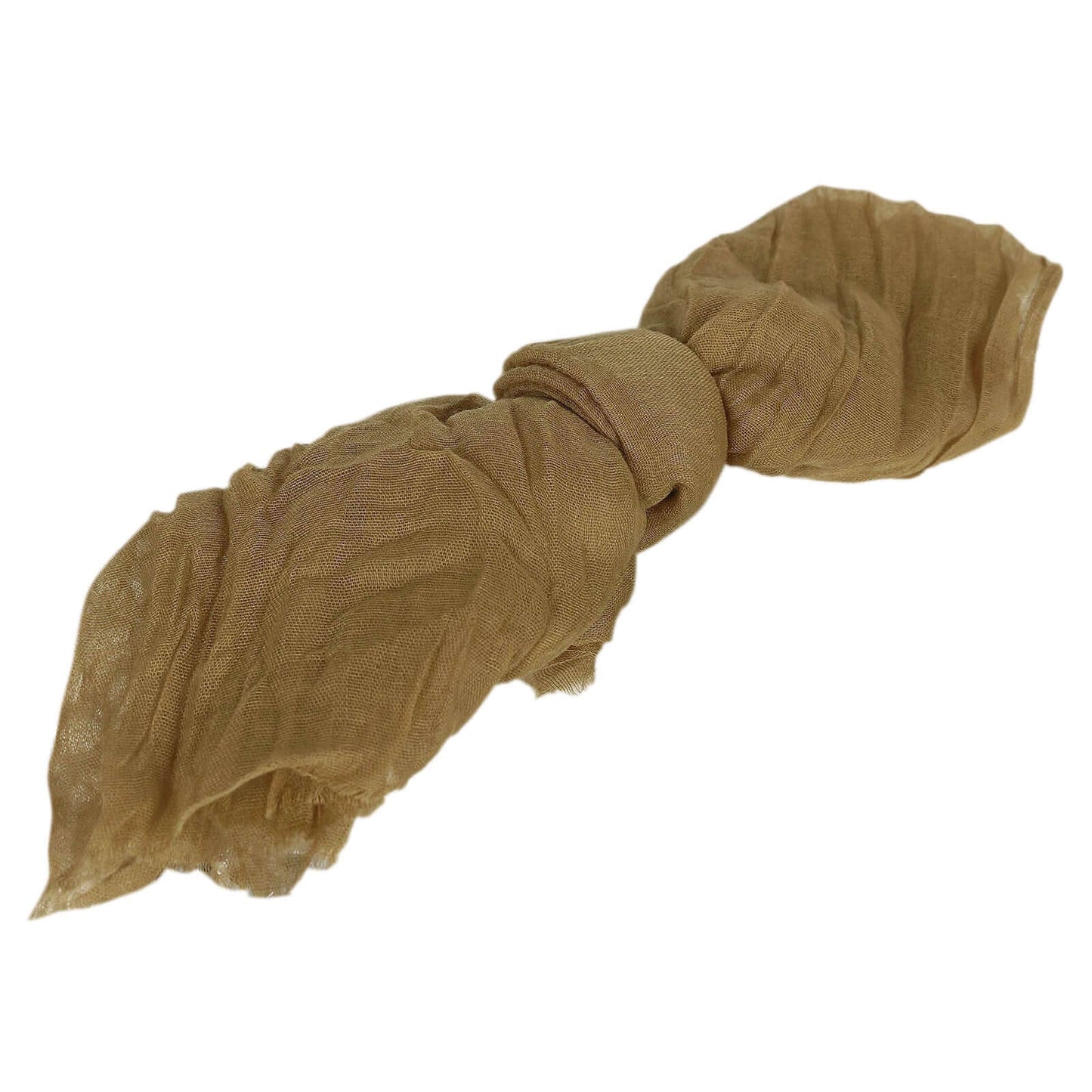 5 Pack Gauze Cheesecloth 24"x19" Napkins Gold Reusable Dinner Napkins for Boho Farmhouse Style Events