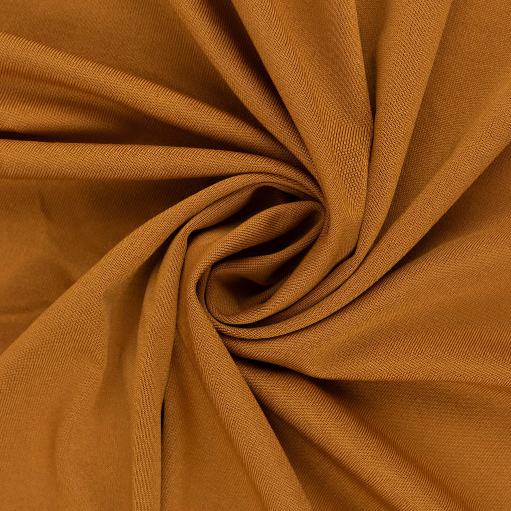 Gold Spandex 4 - Way Stretch Fabric Roll, DIY Craft Fabric Bolt - 60"x10 Yards - Bell Racket Store