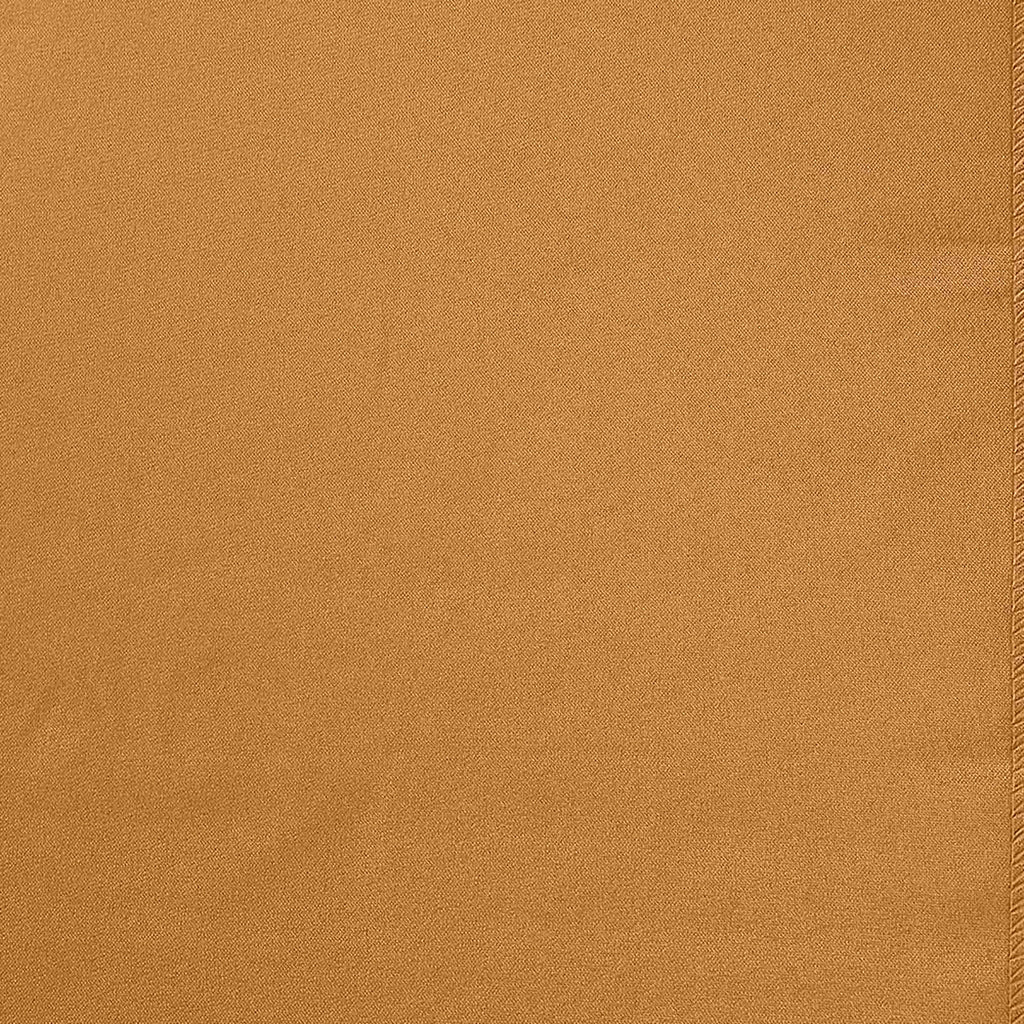 Polyester 12"x108" Table Runner Gold - Durable & Wrinkle-Resistant Table Decor for All Occasions
