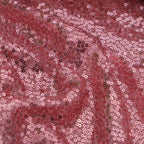 54"x4 Yards Pink Sequin Fabric Bolt, Sparkly DIY Craft Fabric Roll