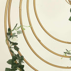 28" Gold Heavy Duty Metal Hoop Wreath, Floral Hoop