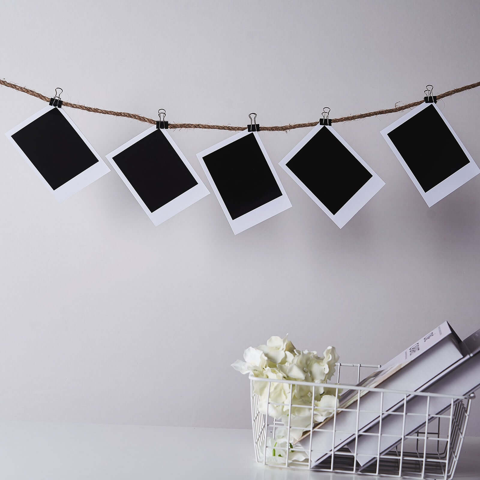 33ft 8mm Natural Jute Rope Twine String, DIY Craft Rope