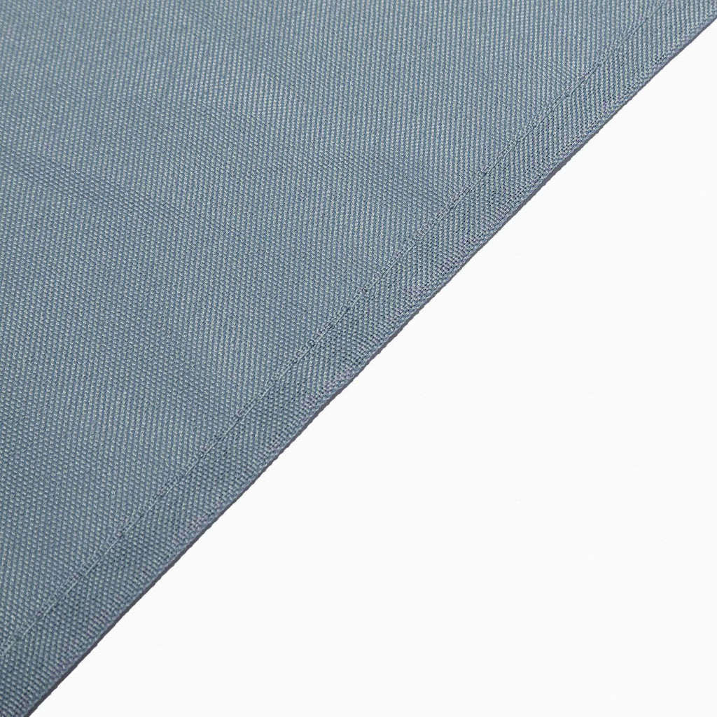 Polyester 54"x54" Table Overlay Square Tablecloth Dusty Blue - Wrinkle-Resistant & Durable Table Cover