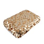 54"x4 Yards Gold Big Payette Sequin Fabric Roll, Mesh Sequin DIY Craft Fabric Bolt