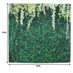 8ftx8ft Greenery Grass and Vines Print Vinyl Photo Shoot Backdrop