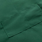 Hunter Emerald Green Premium Polyester Cooking Chef Apron with Adjustable Neck and Long Ties, Waterdrop Resistant 2 Pockets Unisex Kitchen Bib Apron - Bell Racket Store