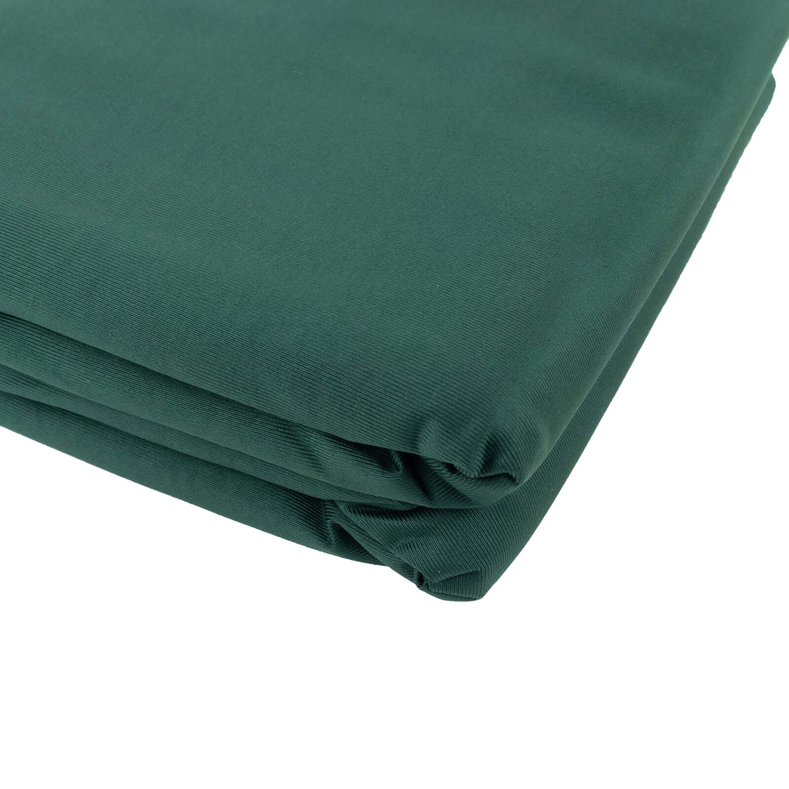 Hunter Emerald Green Scuba Polyester Fabric Roll, Wrinkle Free DIY Craft Fabric Bolt - 60"x10 Yards - Bell Racket Store