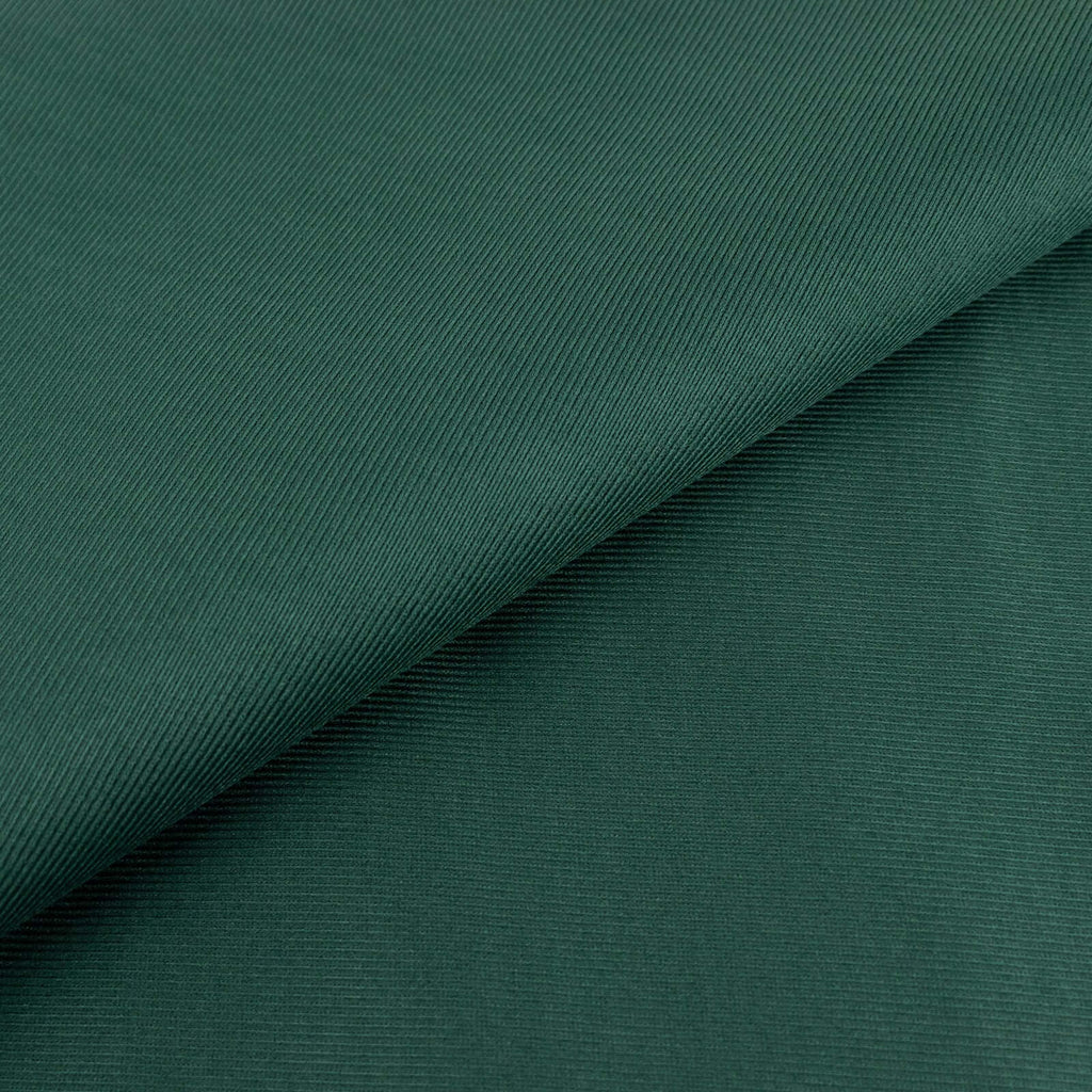 Hunter Emerald Green Scuba Polyester Fabric Roll, Wrinkle Free DIY Craft Fabric Bolt - 60"x10 Yards - Bell Racket Store